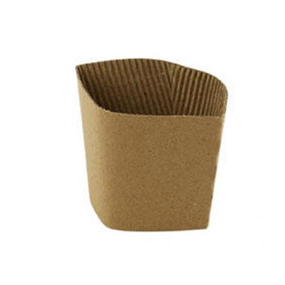 10/12/16oz Coffee Cup Clutch/Sleeve (Kraft) 1000pcs