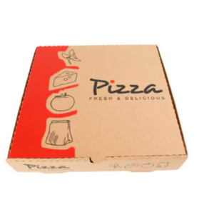 14" PRINTED PIZZA BOXES - PACK OF 50 PCS