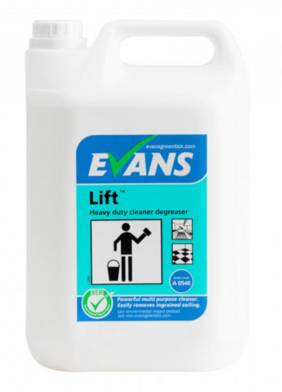 Evans LIFT - Heavy Duty Cleaner & Degreaser Unperfumed 5L