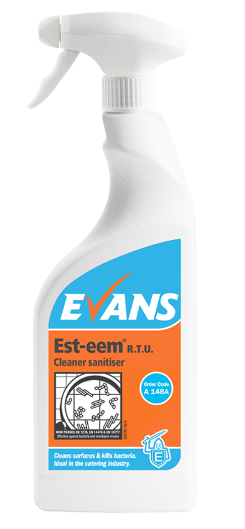 Evans EST-EEM Cleaner & Sanitiser 750ml