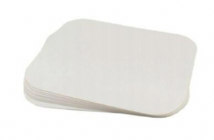 NO2 WHITE LIDS FITS NO2 FOILD CONTAINERS - PACK OF 1000