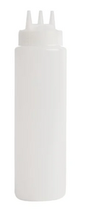 VOGUE CLEAR 3 NOZZLE SQUEEZE BOTTLE 24OZ