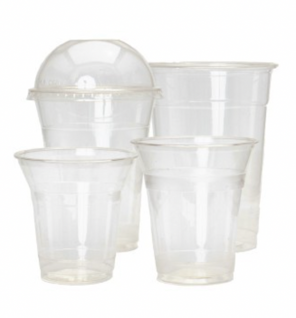 PREMIUM PLASTIC CLEAR SMOOTHIE CUPS - 16OZ / 500ML