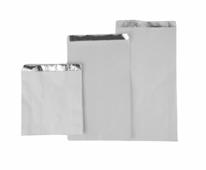 FOIL LINED PAPER BAGS -8"-12"-14"- PACK OF 500PCS