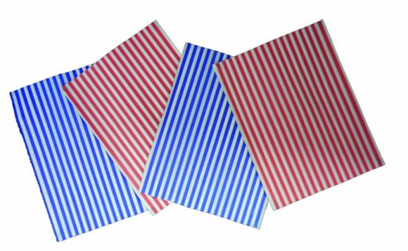 GREASEPROOF BURGER WRAP PAPER SHEETS - PACK OF 1000 PCS