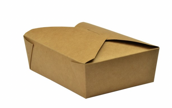 NO.3 KRAFT DELI BOX- LEAK PROOF- PACK OF 200 PCS
