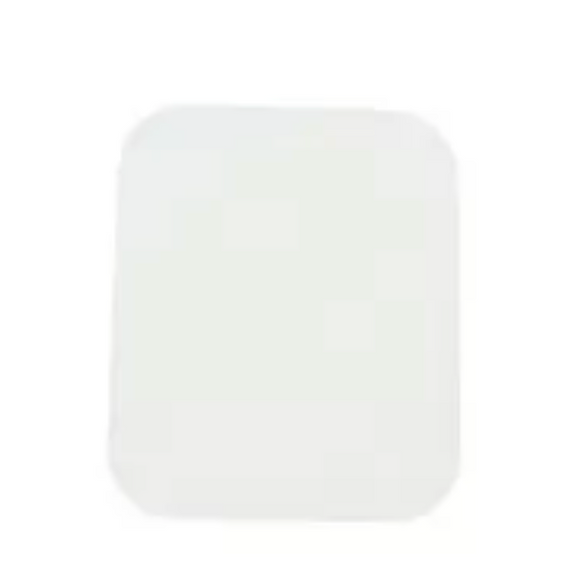NO1 WHITE LIDS FITS NO1 FOIL CONTAINERS - PACK OF 1000