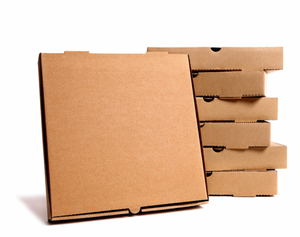 14" UNPRINTED PIZZA BOXES - PACK OF 50 PCS