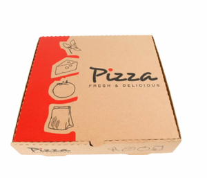 7''- 9"-12"-13" PRINTED PIZZA BOXES - PACK OF 100 PCS