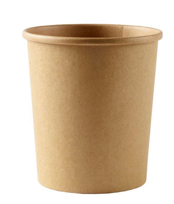 32 OZ / 946 ML HEAVY DUTY KRAFT SOUP CONTAINERS - PACK OF 500