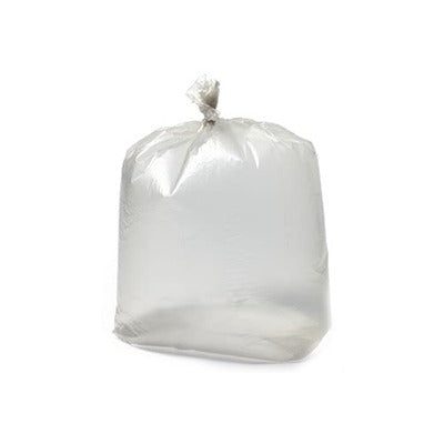 HEAVY DUTY CLEAR COMPACTOR BAGS - PACK OF 100