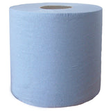 2 PLY CENTREFEED BLUE ROLL 120M - 6 ROLLS