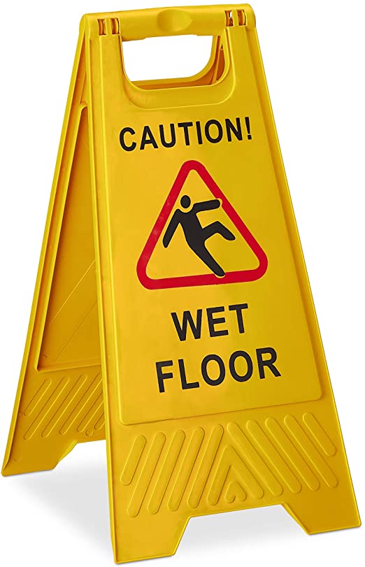 WET FLOOR SIGN