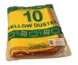 YELLOW DUSTERS - PACK OF 10